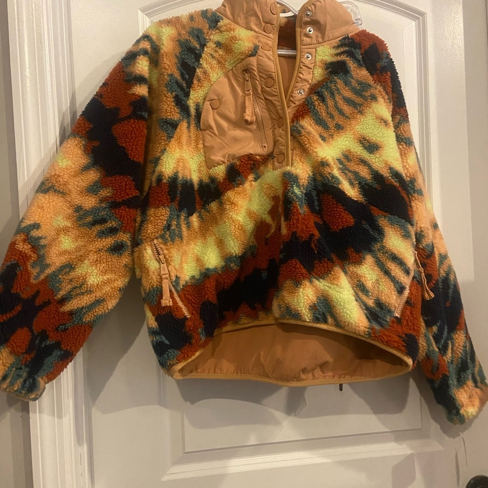 Free people tye-dye rocky ridge pullover